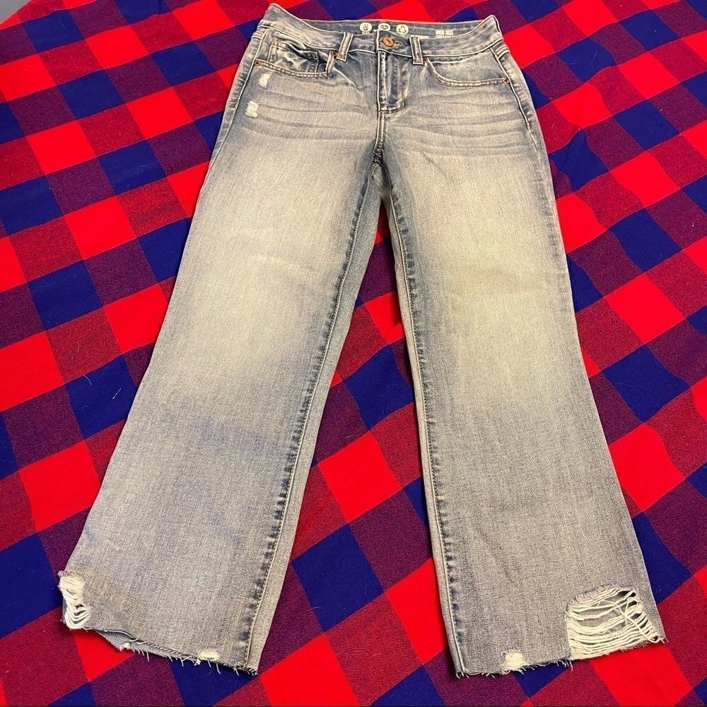 Peace Love Eco By Re Wash High Rise Vintage Reunion Denim Jeans Size 3/26